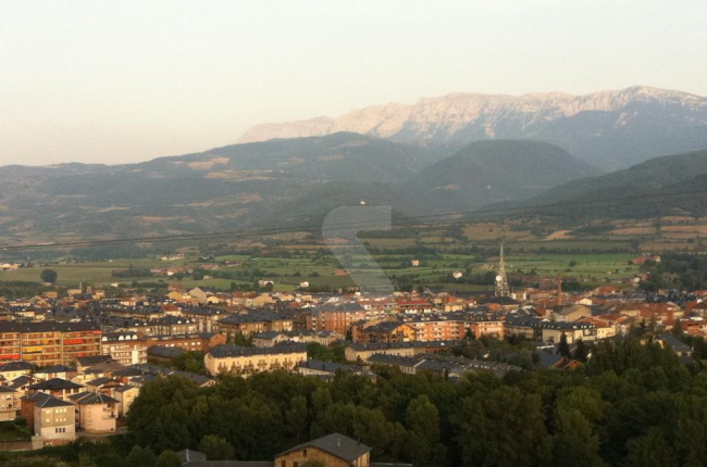 Una vista de la Seu d'Urgell