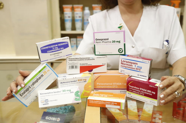 Imagen de algunos de los medicamentos más recetados este primer semestre.