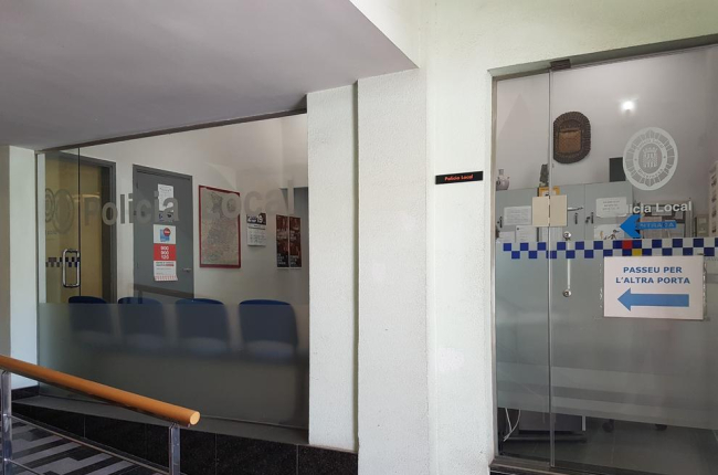 Las instalaciones de la policía local de Mollerussa.