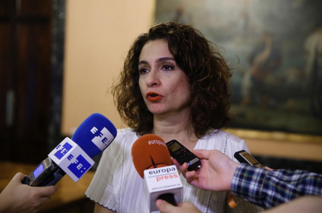 La ministra d'Hisenda, María Jesús Montero.