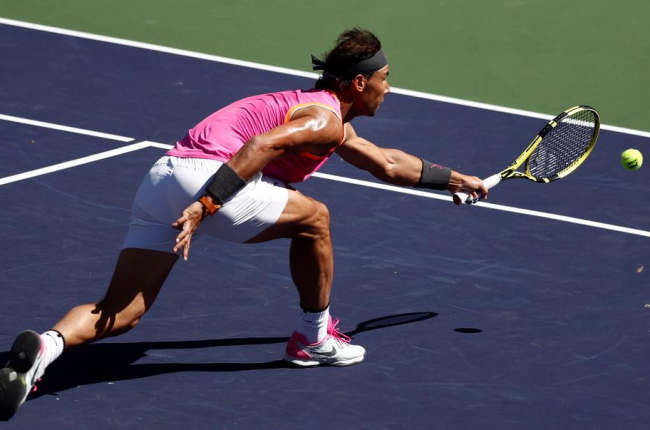 Rafa Nadal supera a Krajinovic y accede a cuartos en Indian Wells
