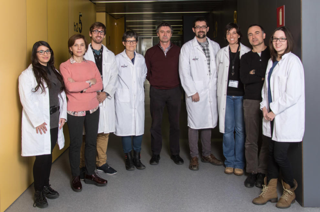 Foto de família del grup d’investigació d’Estrès Oxidatiu de l’IRBLleida.