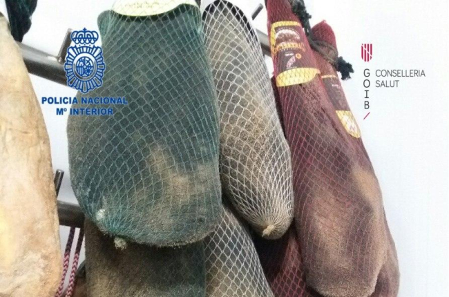 Fotografia de l’operació facilitada per la Policia Nacional.