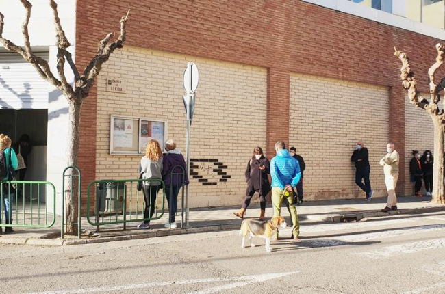 En Tremp también se hicieron hasta 396 pruebas de antígenos durante el día y seguirán hoy.