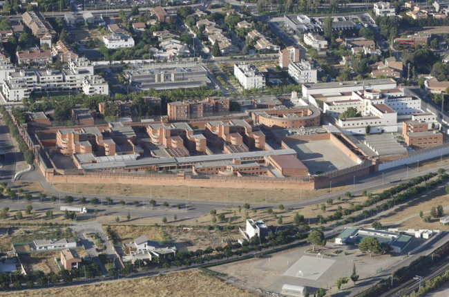 Imagen aérea de la cárcel de Lleida.