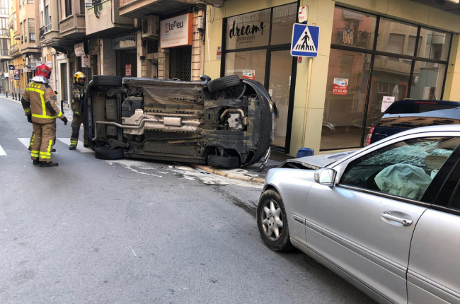 Tres ferits en un accident a Tortosa