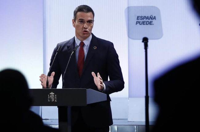 El presidente del Gobierno, Pedro Sánchez.