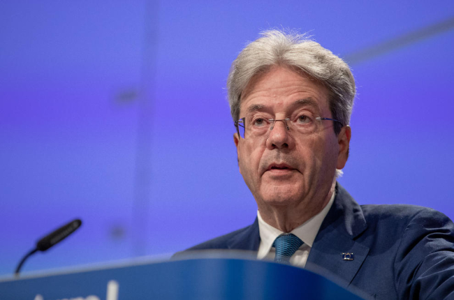 El comissari d’Economia de la Unió Europea, Paolo Gentiloni.