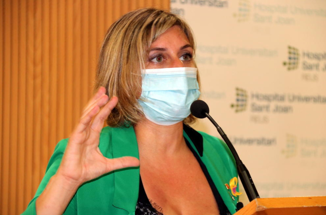 La consellera de Salud, Alba Vergés.