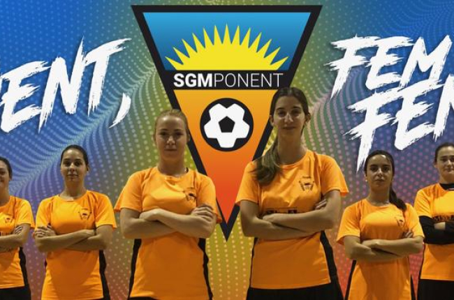 L’equip femení del FC Seròs Esportiu, que en principi militarà a la Primera divisió catalana.