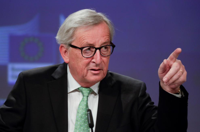 El president de la Comissió Europea (CE), Jean-Claude Juncker, va fer balanç del mandat.
