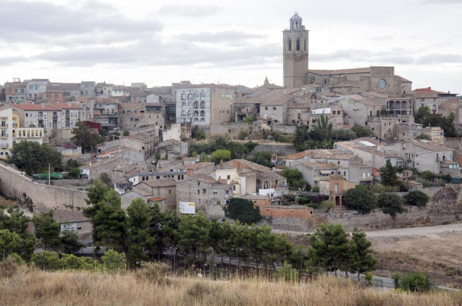 Una vista de Cervera.