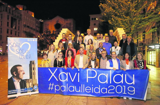 Acto esta pasada medianoche de Junts per Tàrrega.
