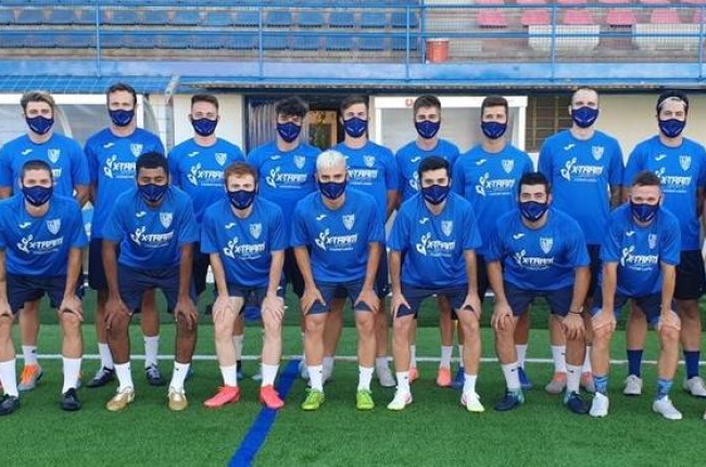 La plantilla del CFJ Mollerussa que es troba confinada fins al dia 24 pel positiu de l’Igualada.
