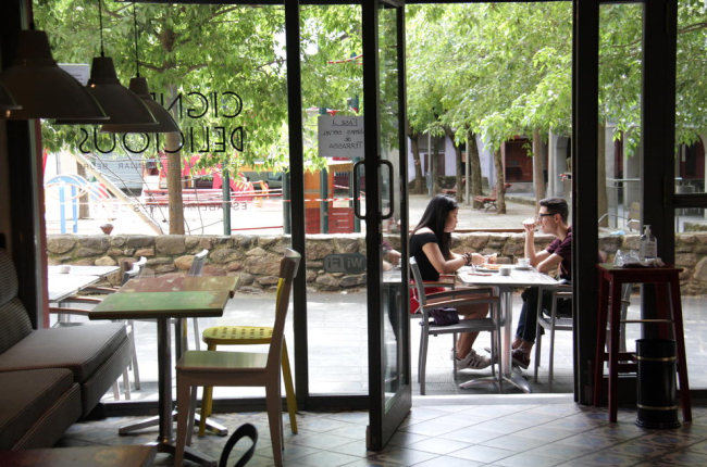 Una cafeteria de la Seu d'Urgell