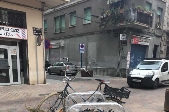 Bicicletes de mal aparcar