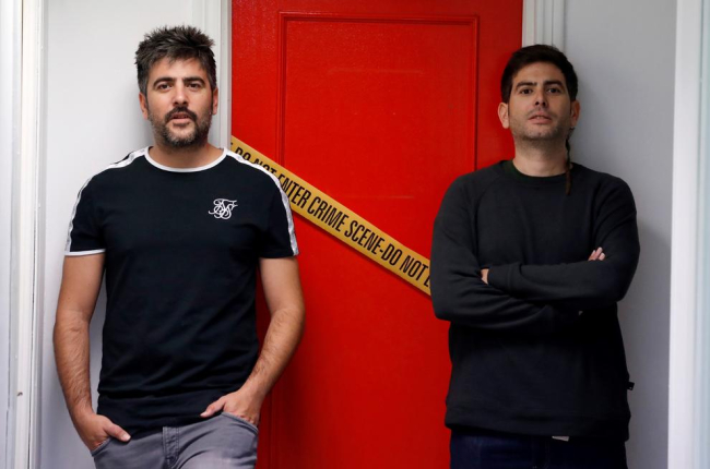 David y José Muñoz, Estopa, presentaron ayer el disco ‘Fuego’.