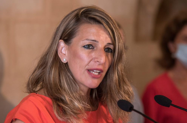 La ministra de Treball i Economia Social, Yolanda Díaz.