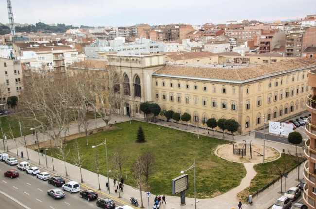 Imatge d’arxiu de l’edifici del Rectorat de la UdL.