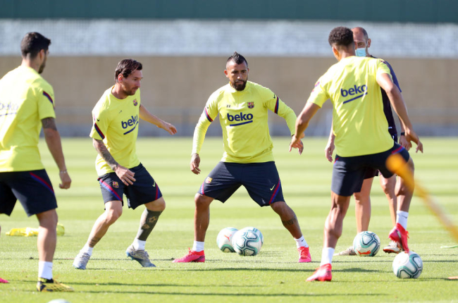 Los clubes, entre ellos el Barça, confían en hacer entrenamientos colectivos lo antes posible.