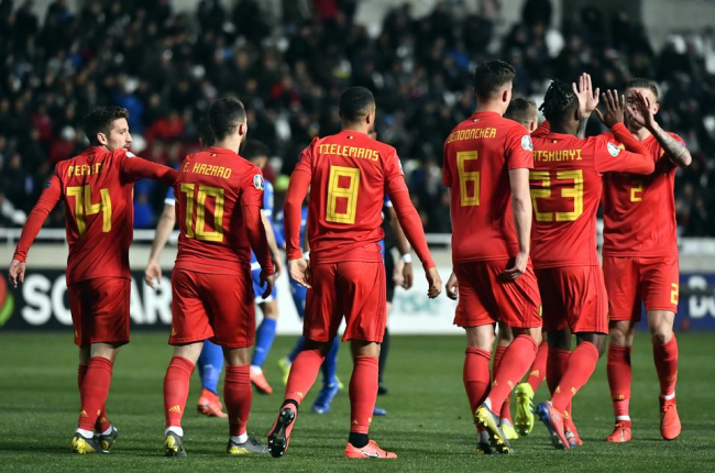Bélgica, que dirige el leridano Robert Martínez, se impuso a la selección de Chipre.