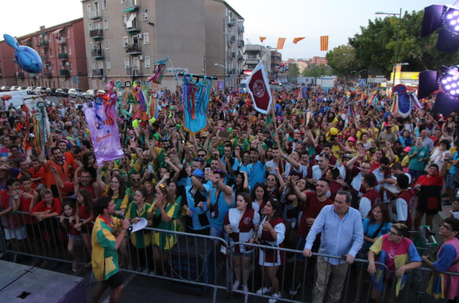 Inauguració de les festes de Pardinyes en una edició anterior.