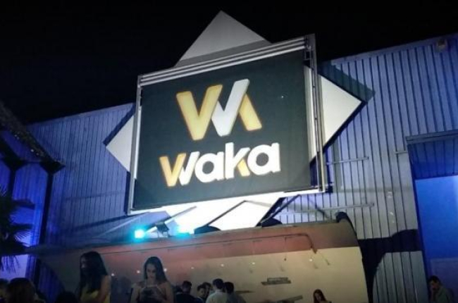 La discoteca Waka.