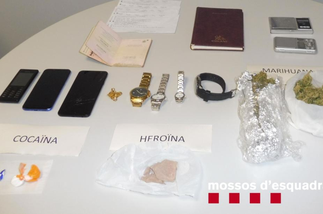 Ingresa a prisión un detenido que venía drogas desde su domicilio en Guissona