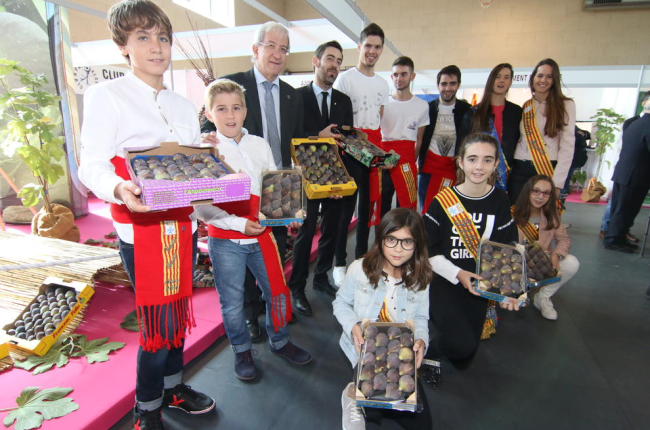 Imatge de l’edició del 2017 de la Fira de la Figa d’Alguaire.