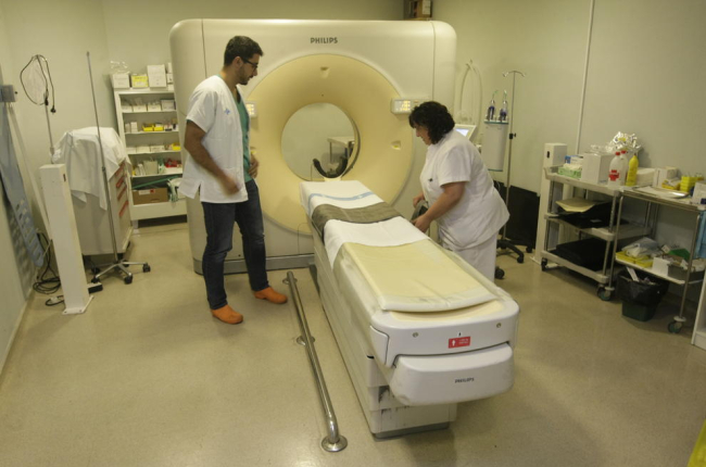 Imagen de archivo de un TAC en la Unidad de Radiología.