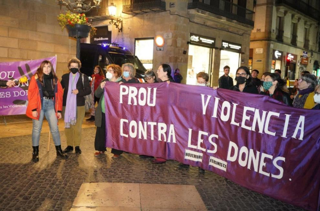 La violación ha motivado actos de repulsa por toda Catalunya, como este el miércoles en Barcelona.