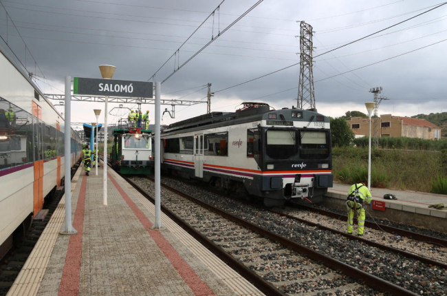 Adif restablecerá el lunes el tráfico ferroviario entre Binéfar (Huesca) y Lleida