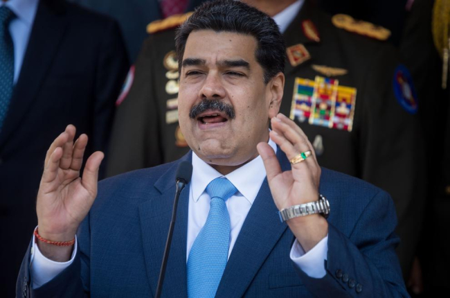 Imagen de archivo del presidente de Venezuela, Nicolás Maduro. 