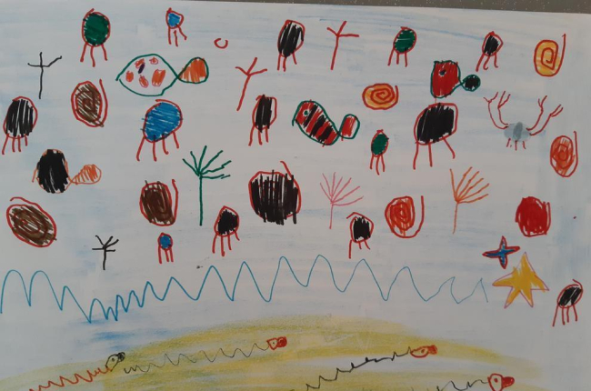 Pol Monera, de 5 años, ha sido uno de los ganadores del concurso 'El verano en colores'.