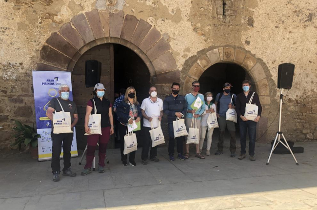 Presentació ahir a Bonansa de la nova marca turística.