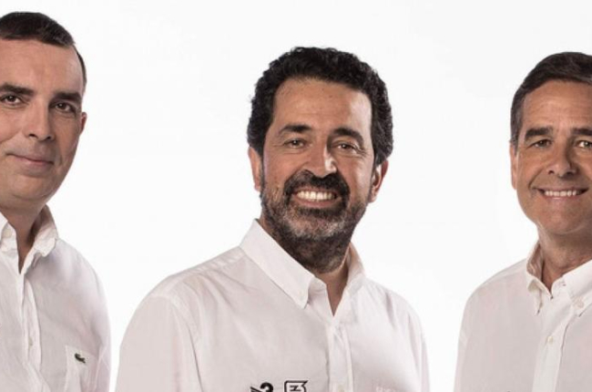 Víctor Lavagnini con Jordi Robirosa.