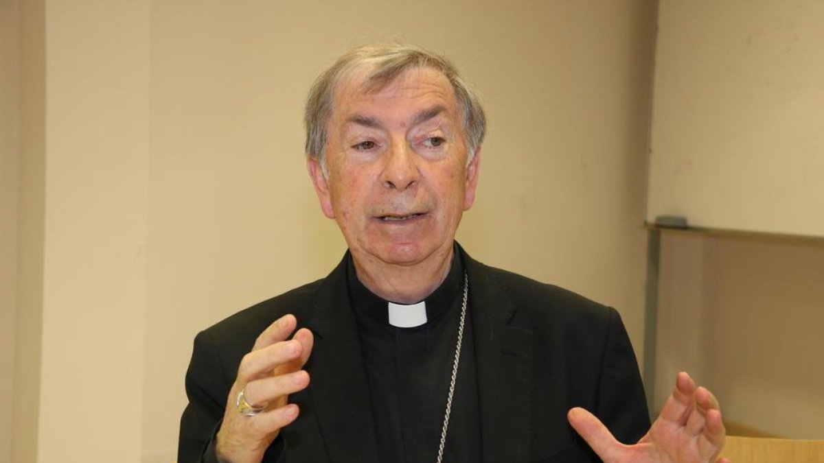 Imatge d'arxiu del bisbe Salvador Gimenez. 