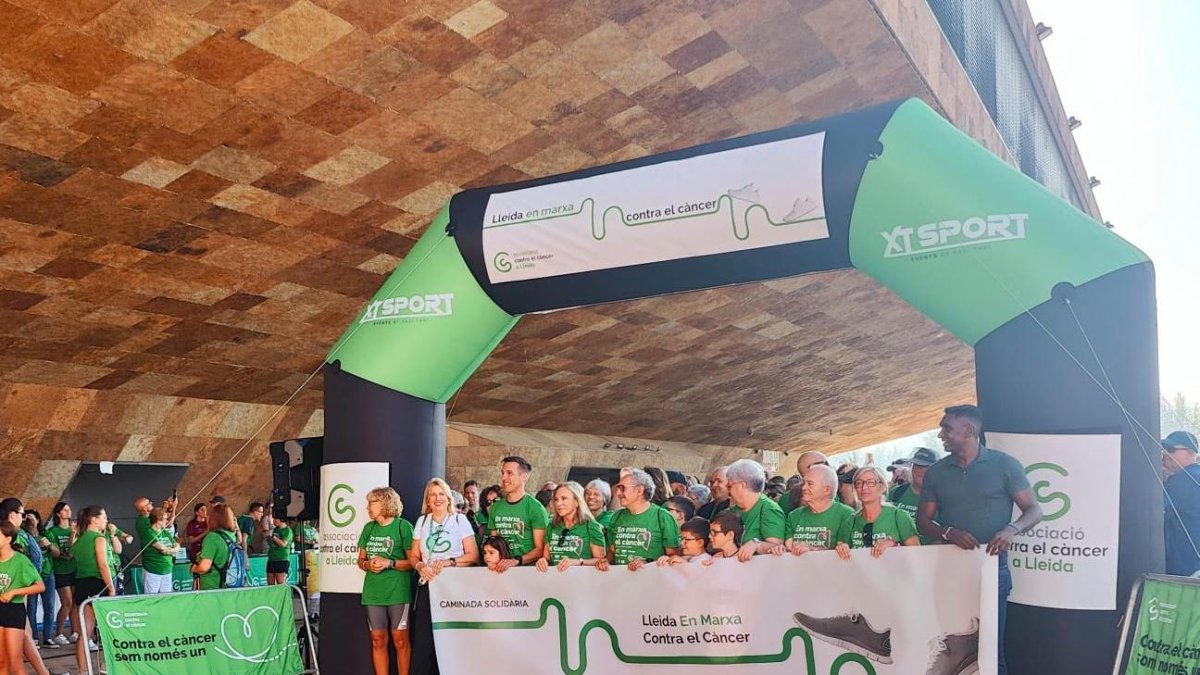 Milers de participants a la 11ª Edició de Lleida en Marxa Contra el Càncer