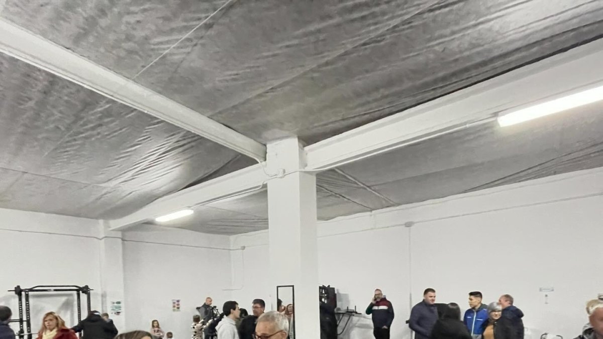 La jornada de portes obertes del nou gimnàs municipal. - A..V.S.