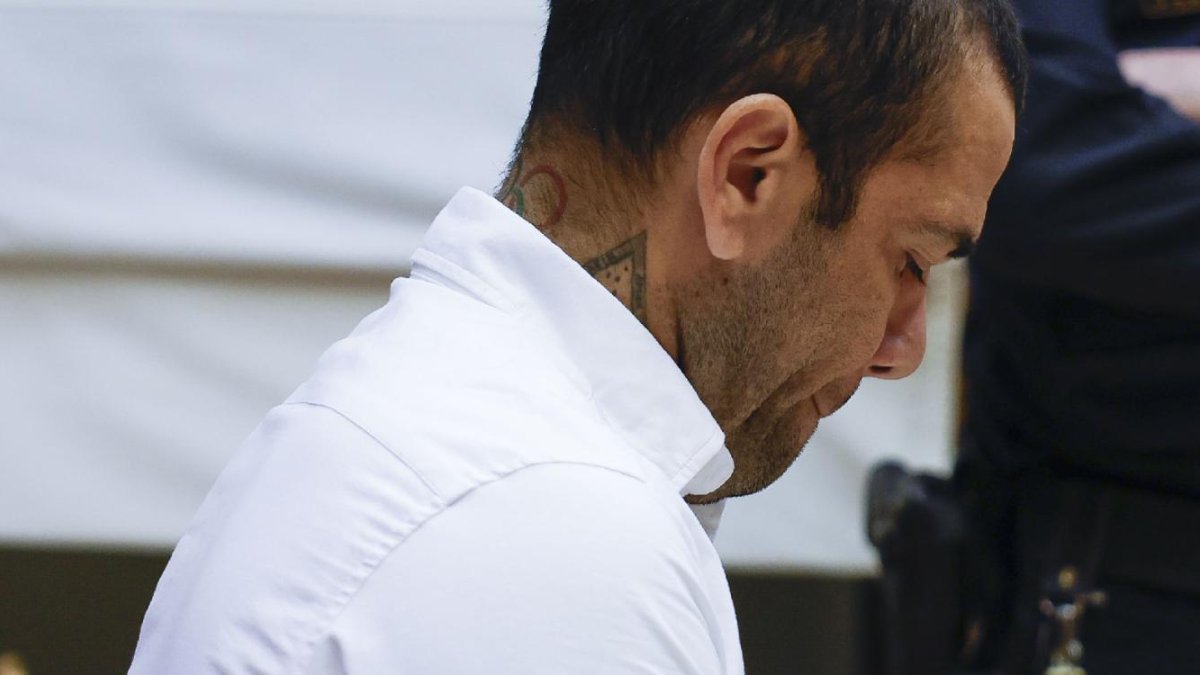 Dani Alves, en el juicio. - EFE/ ANTONIO LACERDA