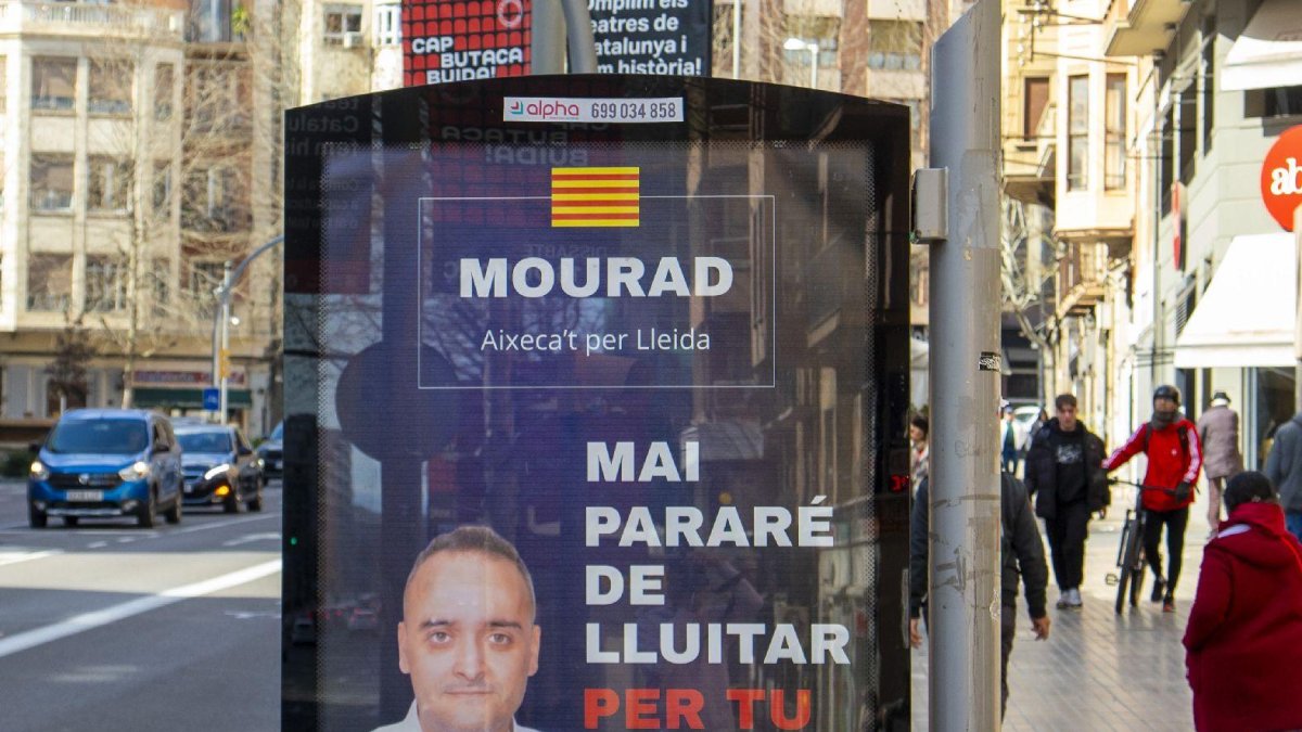 El cartell publicitari.