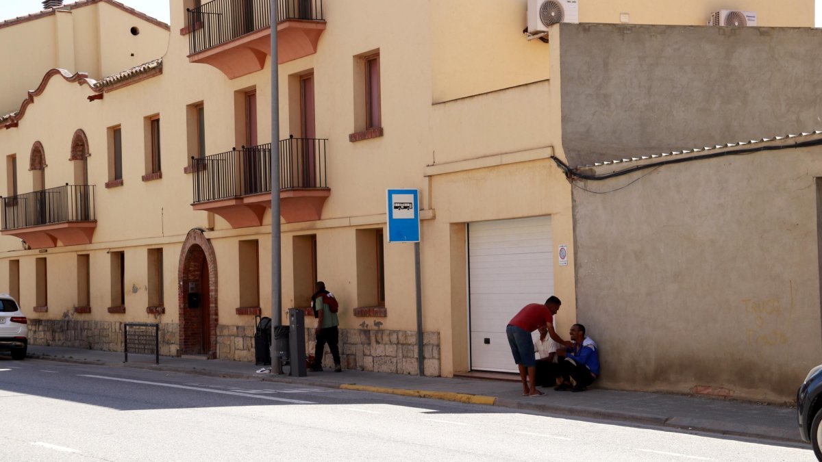 Quatre persones que han arribat a Seròs coincidint amb la campanya de la fruita
