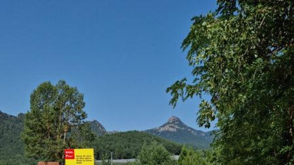 Una de las áreas de descanso en el municipio de Guixers. - AJUNTAMENT DE GUIXERS