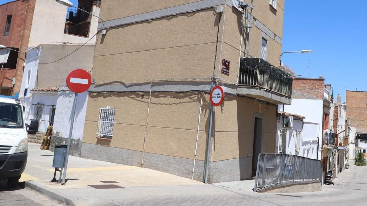 L’habitatge que està pendent de demolició a Mangraners.