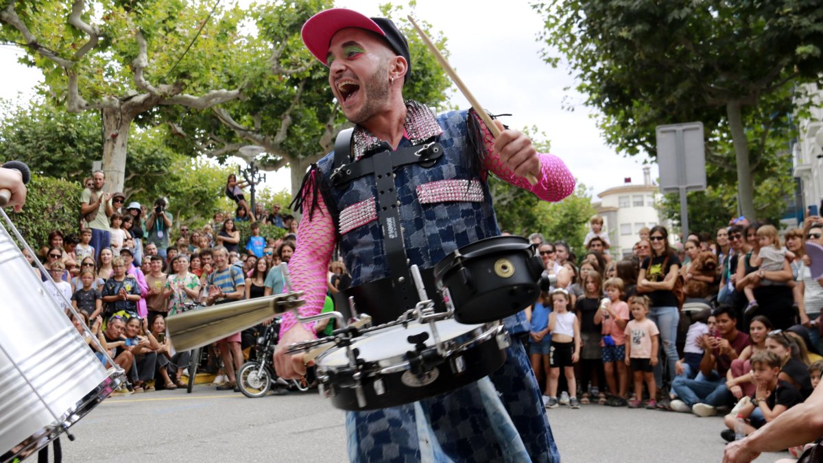Un momento del espectáculo 'Âcid' de Sound de Secà.