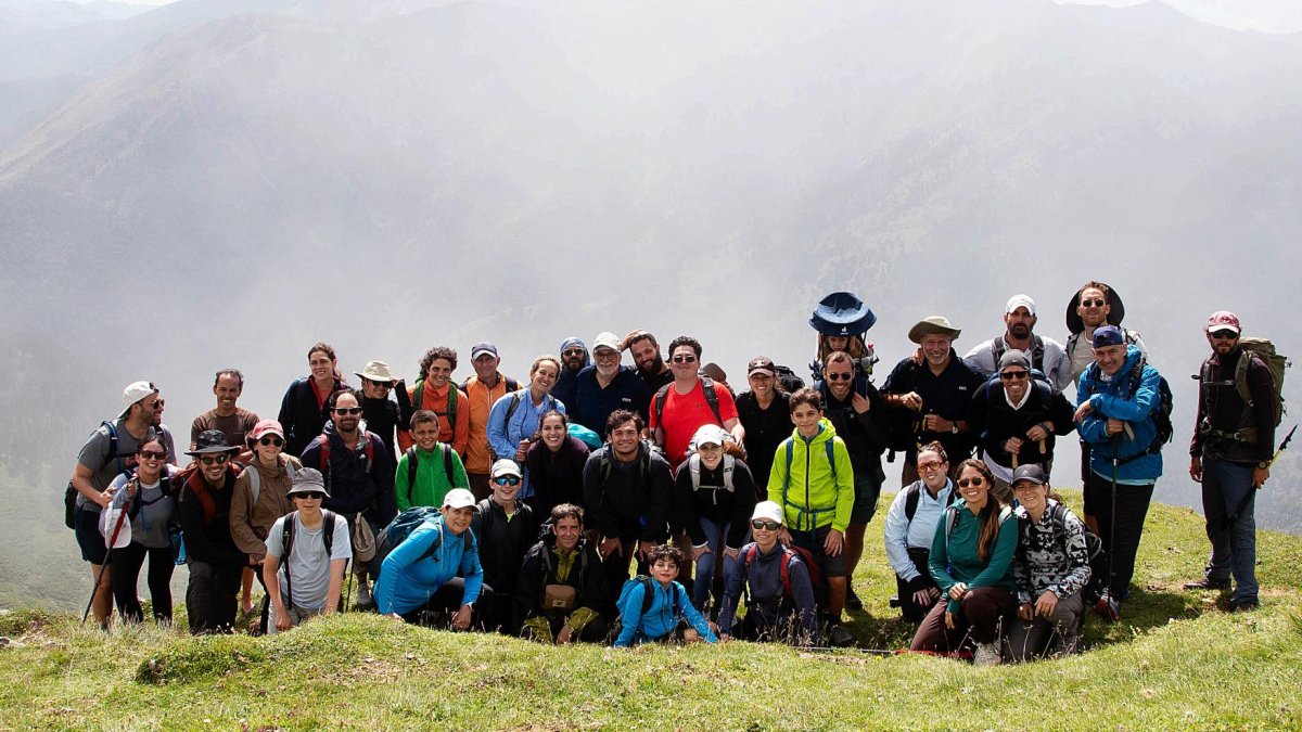 Una família jueva va creuar els Pirineus revivint la gran evasió del nazisme