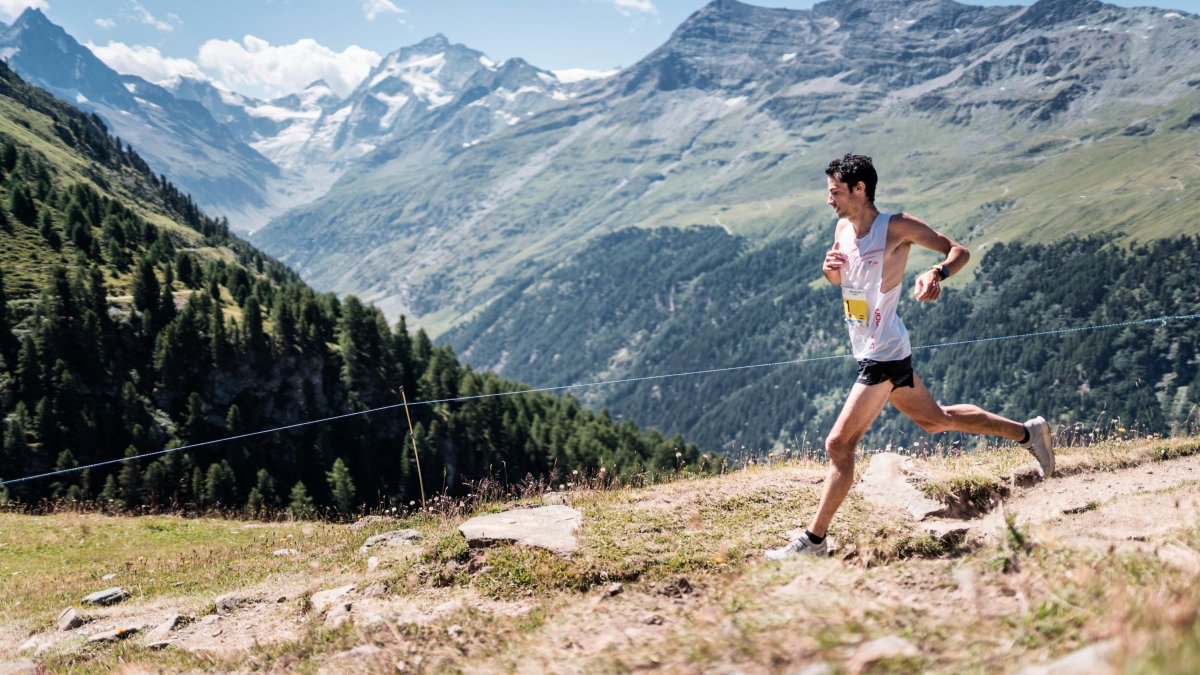 Kilian Jornet a la Pikes Peal Marathon.