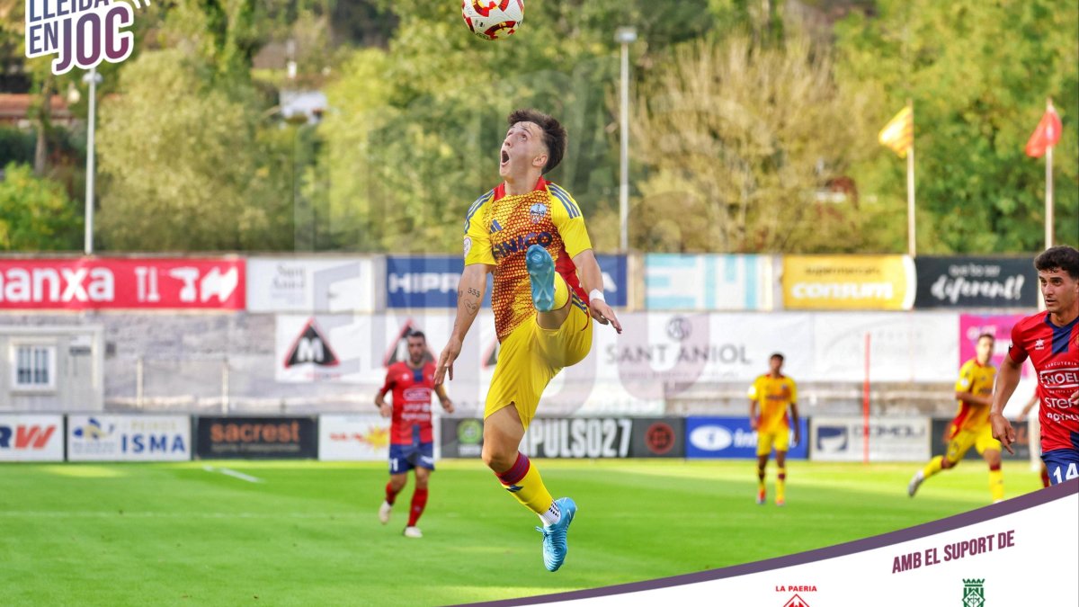 Empate del Lleida en Olot