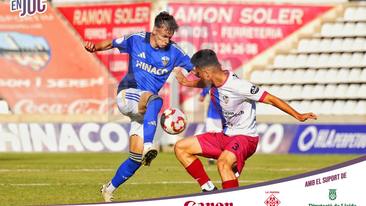 Derrota del Lleida en el Camp d'Esports