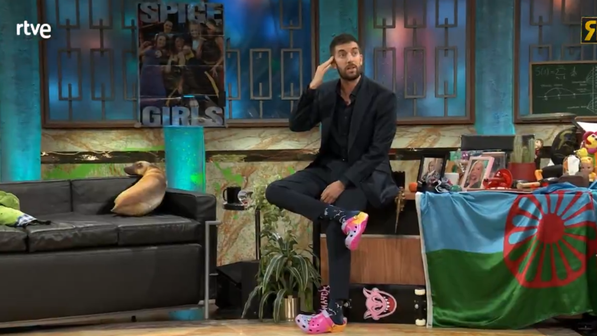 David Broncano, en el moment d'explicar el que ha passat